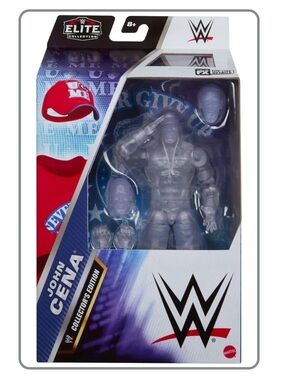 WWE John Cena Clear/Translucent Variant Action Figure
